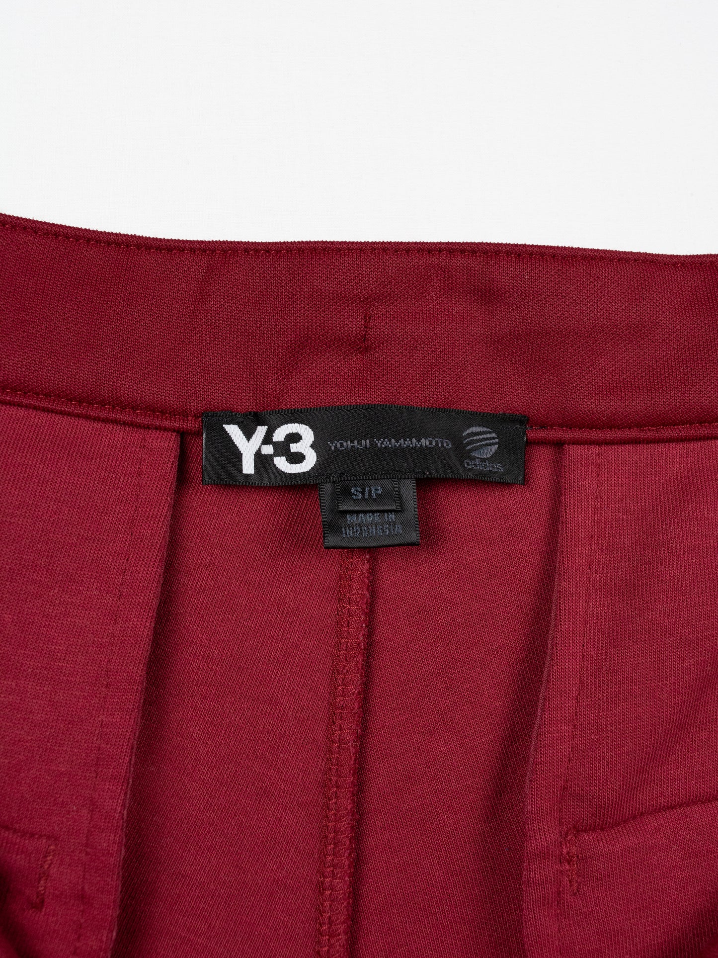 Y-3 - S/S 2014 - track pants (dark red) - size S