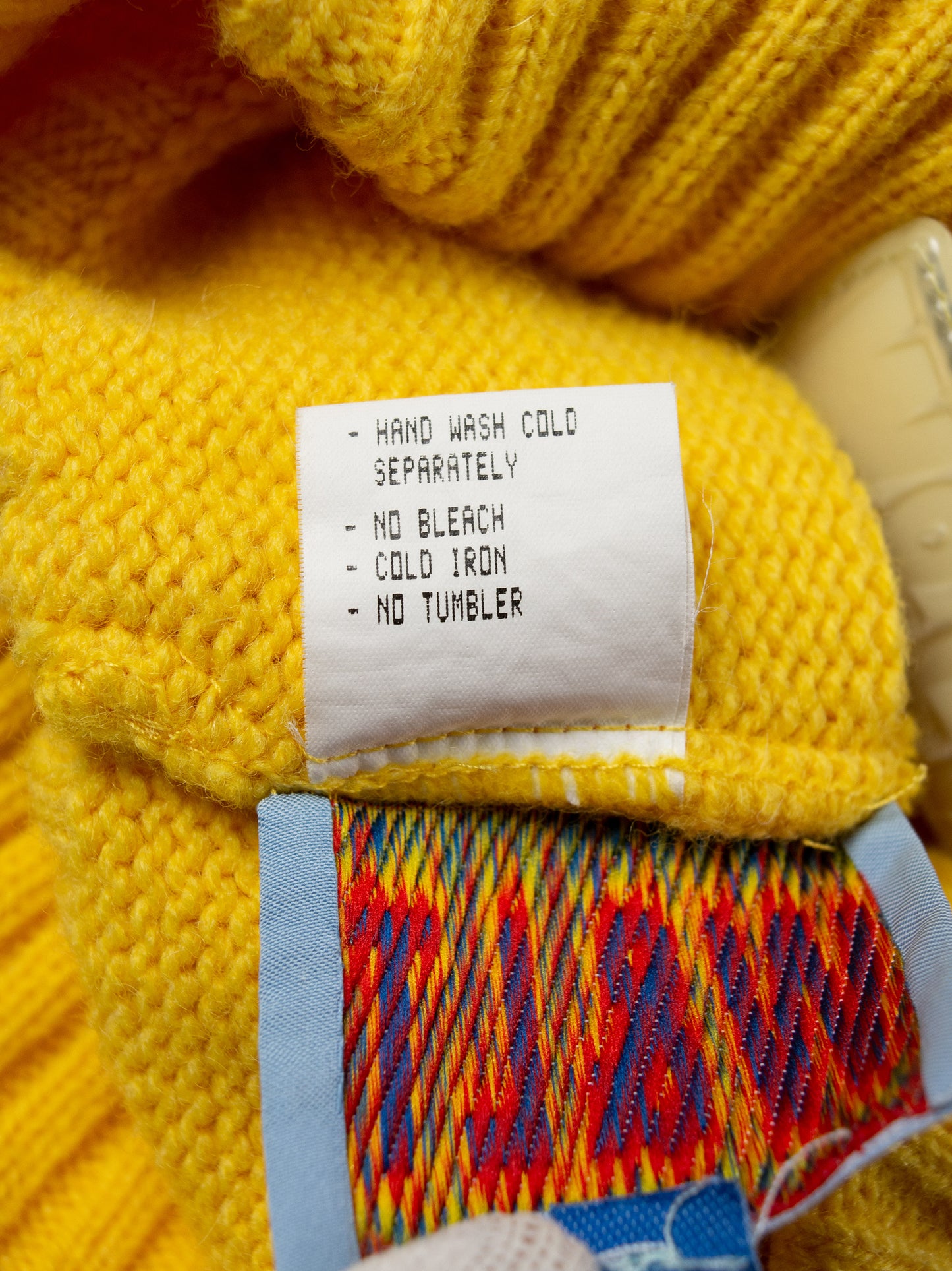 Wild & Lethal Trash - (vintage) - ribbed cuff beanie (yellow)