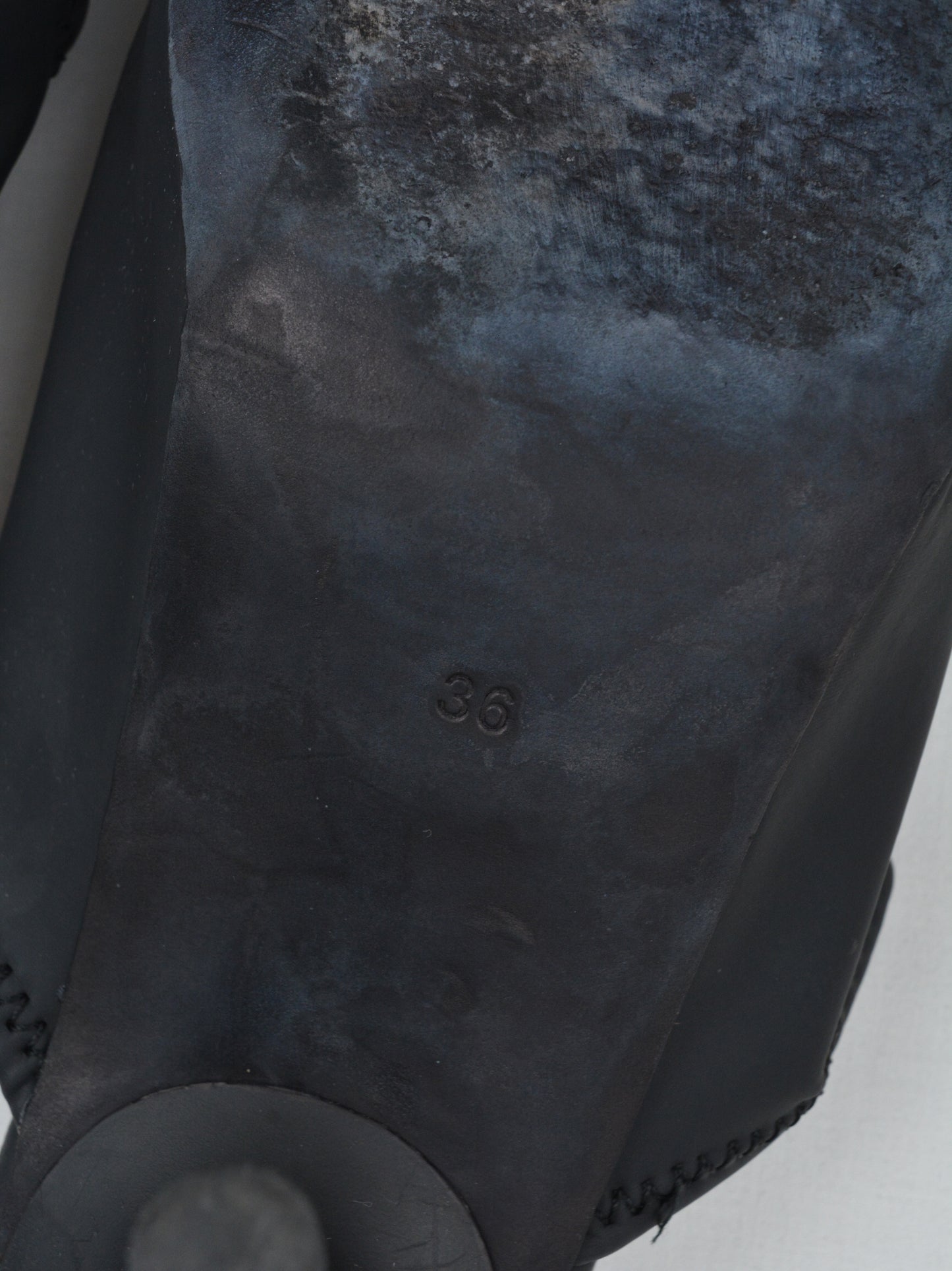 YEEZY Season 7 (2018) - Graphite Neoprene Scuba Mule - 90mm heel - size 36