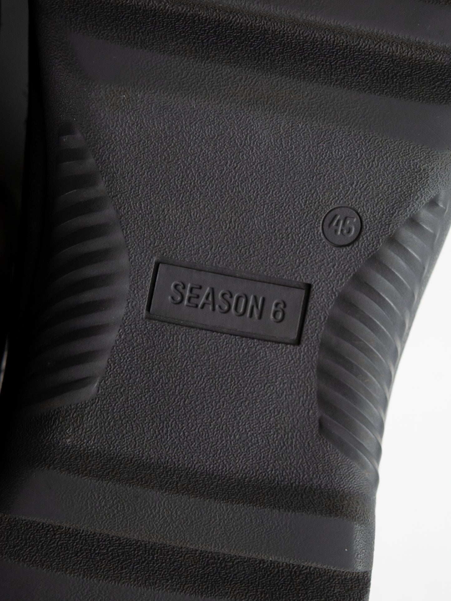 YEEZY Season 6 (2018) - Thick Suede, Mesh and Nubuck Desert Boot (Graphite) - size 45