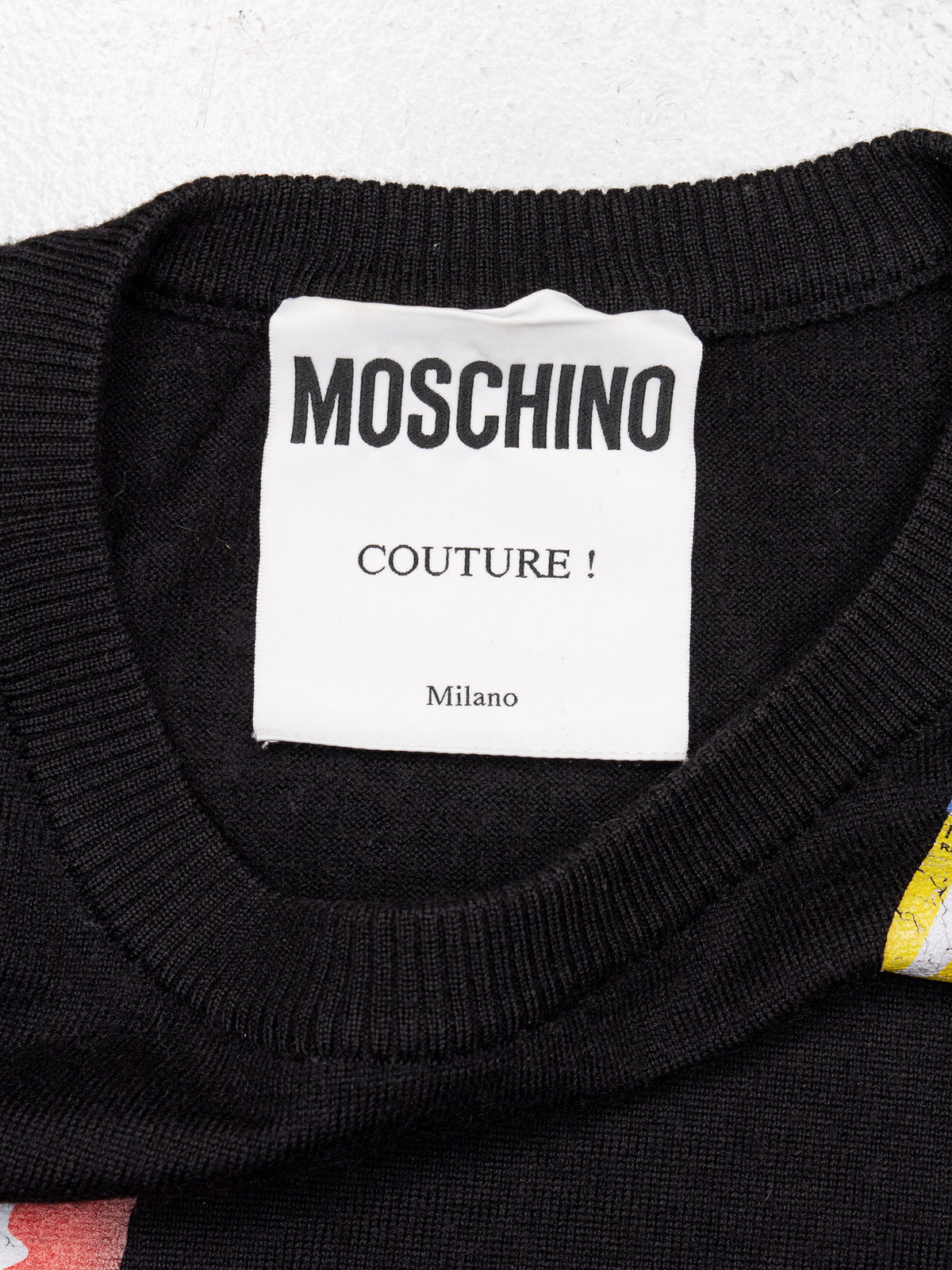 Moschino S/S 2017 pills sweater - women's size XS