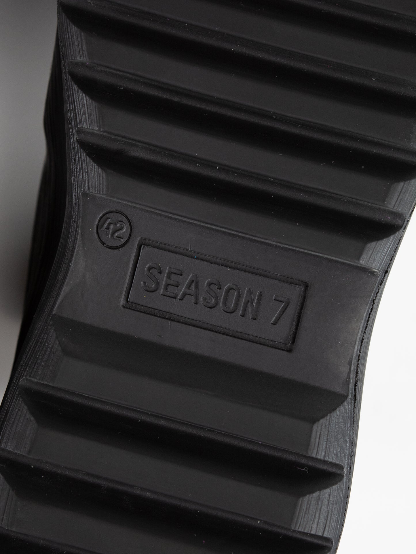 YEEZY Season 7 (2018) - Thick Suede and Nylon Military Boot (Oil) - size 42