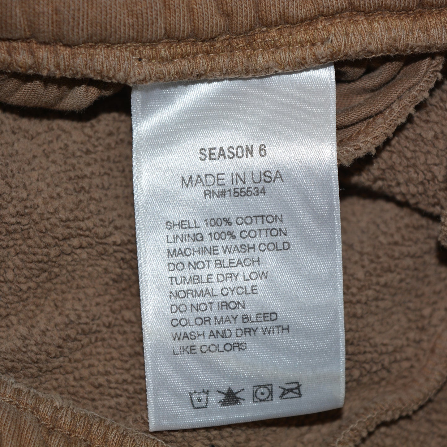YEEZY Season 6 (2018) - sweatpants (Trench) - size S
