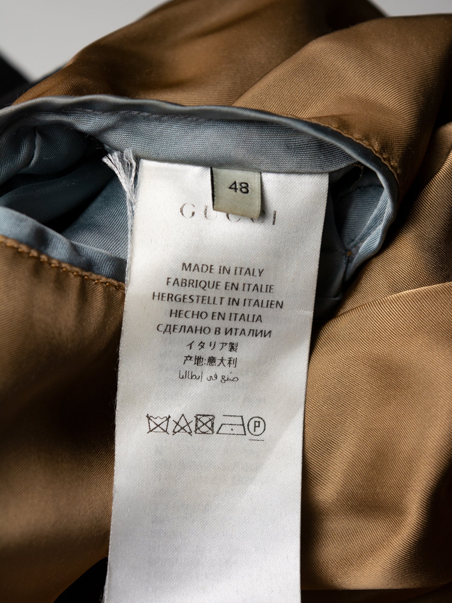 Gucci - Cruise 2018 - Bumble Bee embroidered wool college jacket - size 48