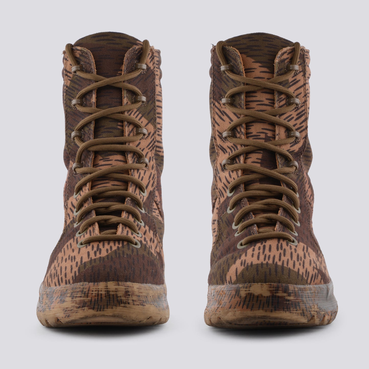 YEEZY Season 6 (2018) - Washed Canvas Military Boot (Splinter Camo) - size 41