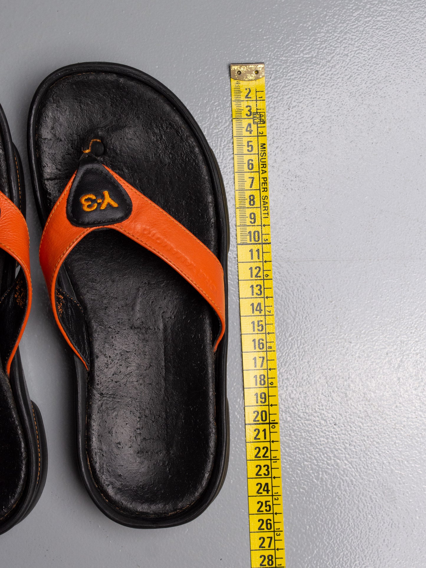 Y-3 S/S 2005 flip flops - size 5