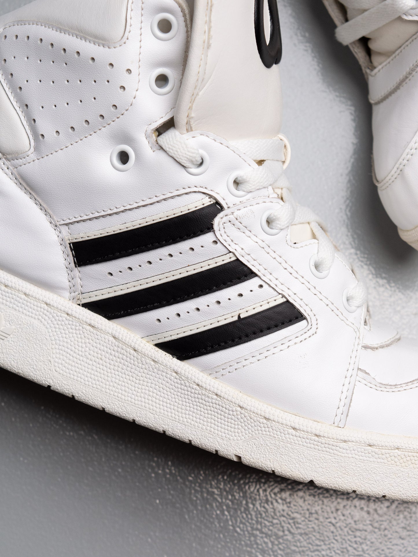 adidas Originals by Jeremy Scott S/S 2012 JS Instinct Hi (white) - size 44 2/3