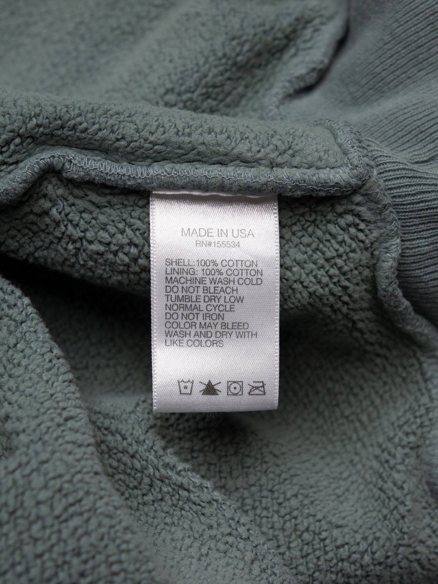 YEEZY Season 6 (2018) - Kanye West X XXXTENTACION hoodie (Glacier) - size M