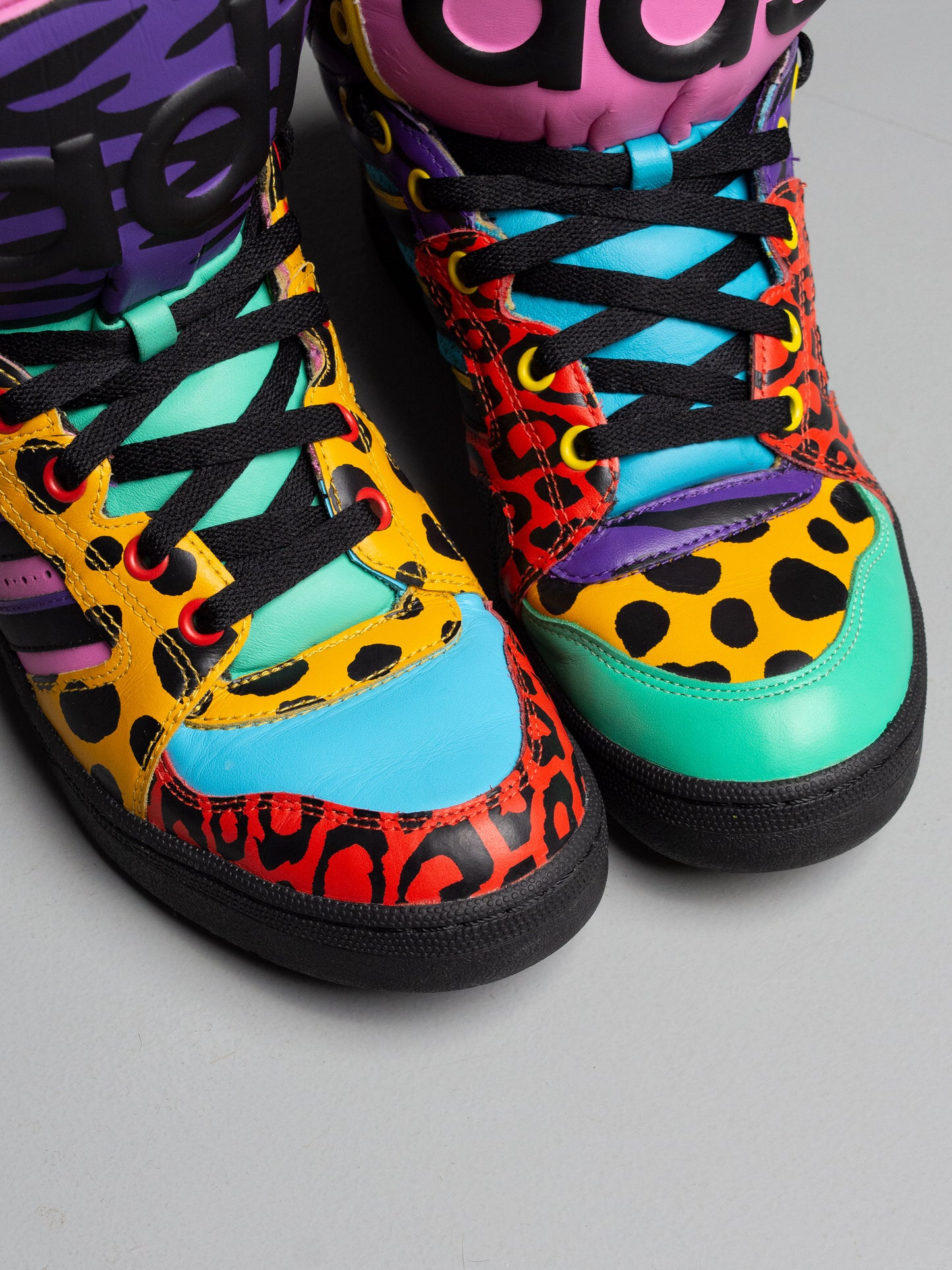 adidas Originals by Jeremy Scott A/W 2012 JS Instinct Hi (Multicolor) - size 42