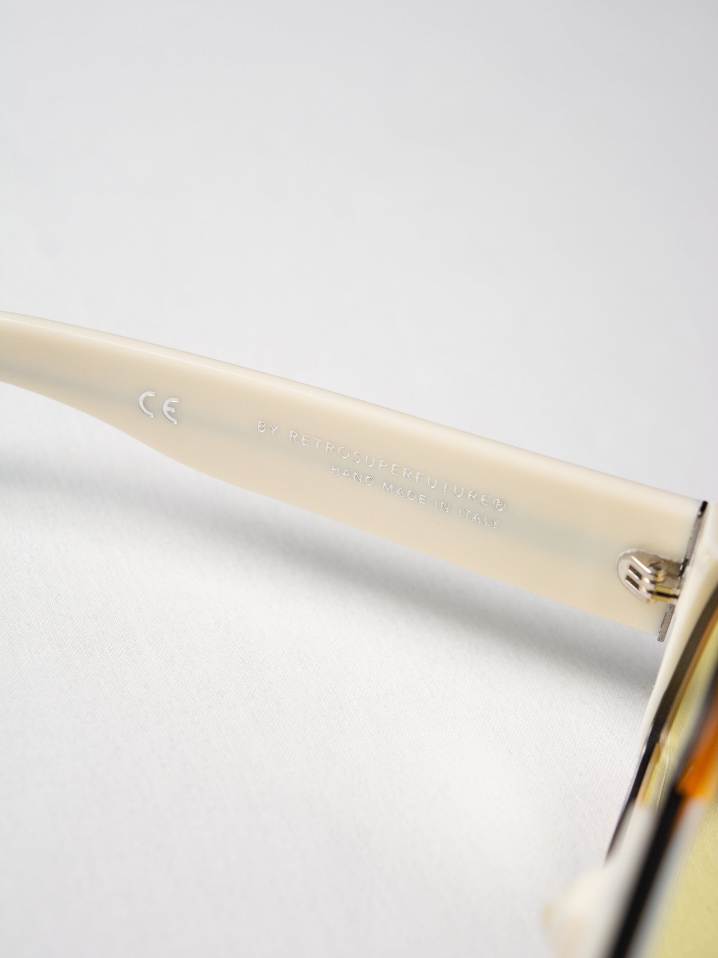 SUPER by Retrosuperfuture X Gosha Rubchinskiy - S/S 2017 - 0AQ sunglasses (white/yellow)
