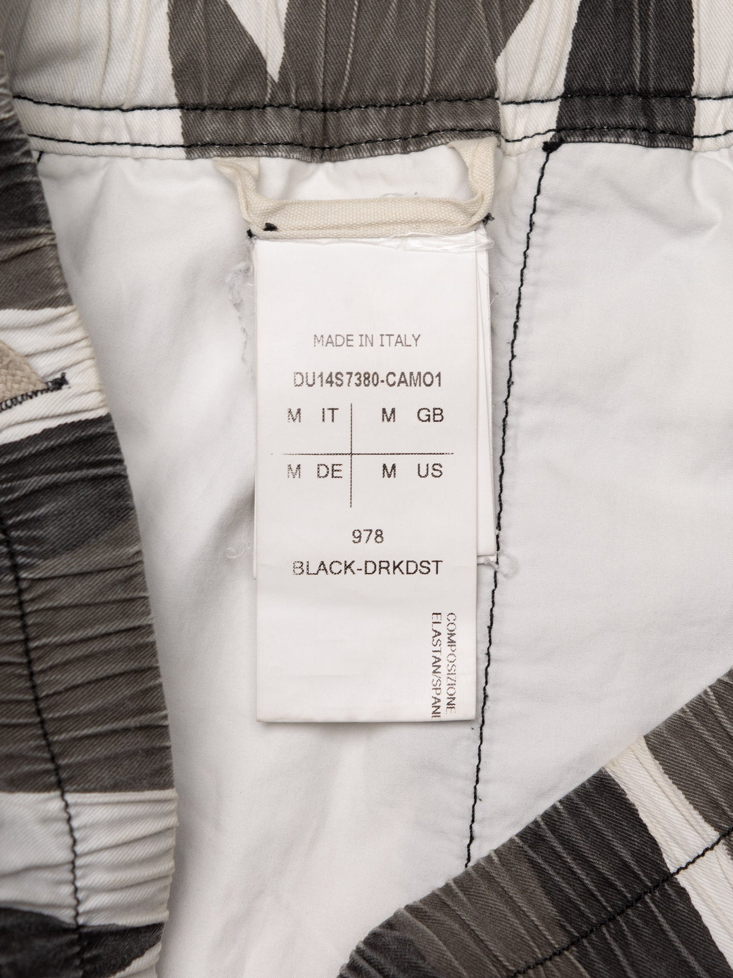 Rick Owens DRKSHDW - S/S 2014 - geometric shorts - men's size M