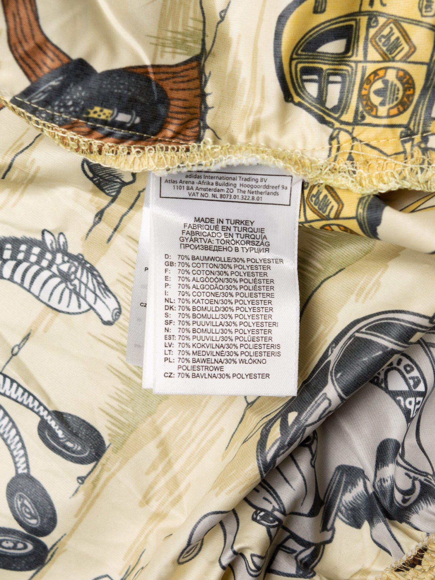 adidas Originals by Jeremy Scott - A/W 2009 - Safari Jacket - size L