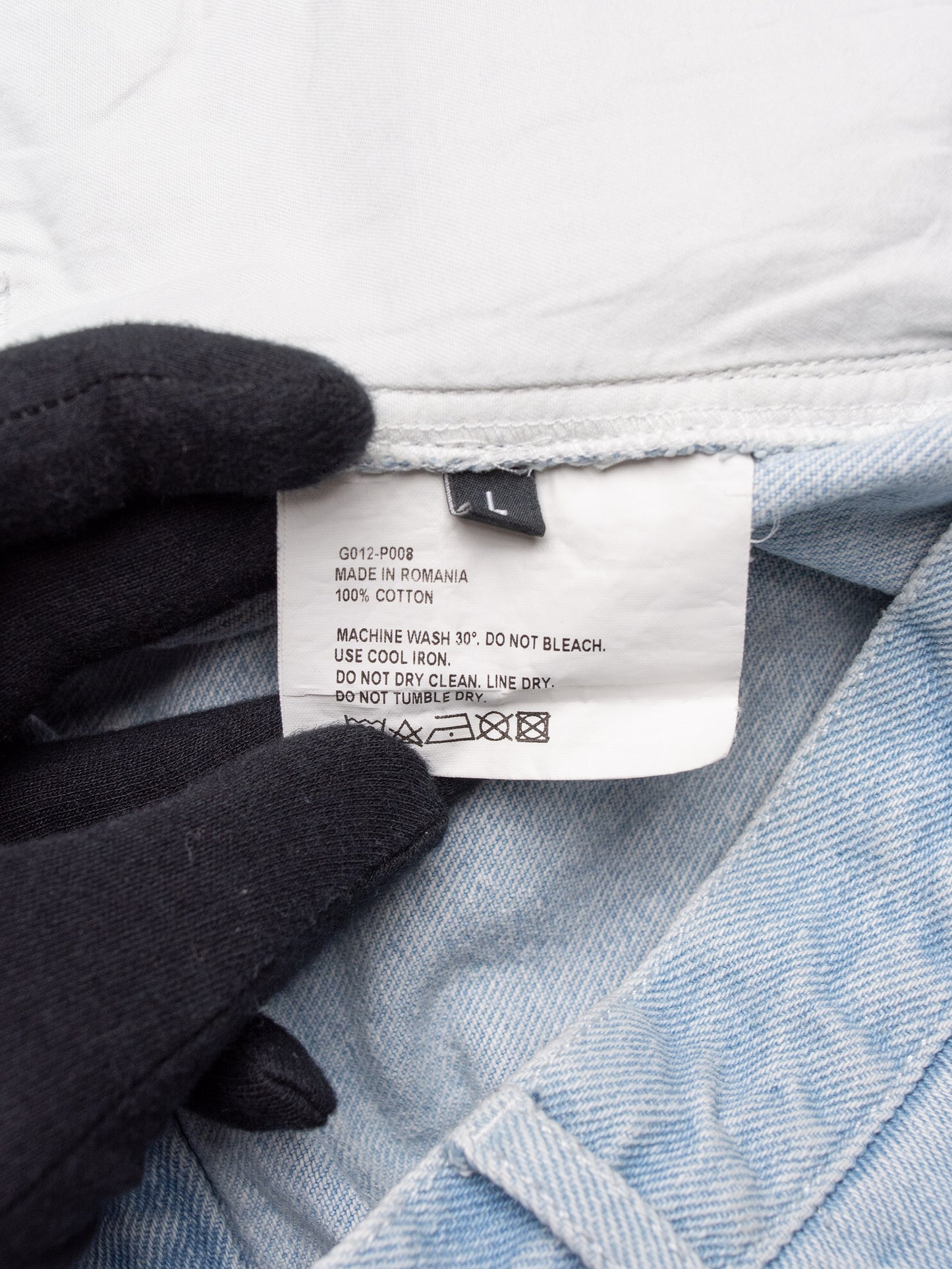 Gosha Rubchinskiy - S/S 2018 - pleated jeans - size L