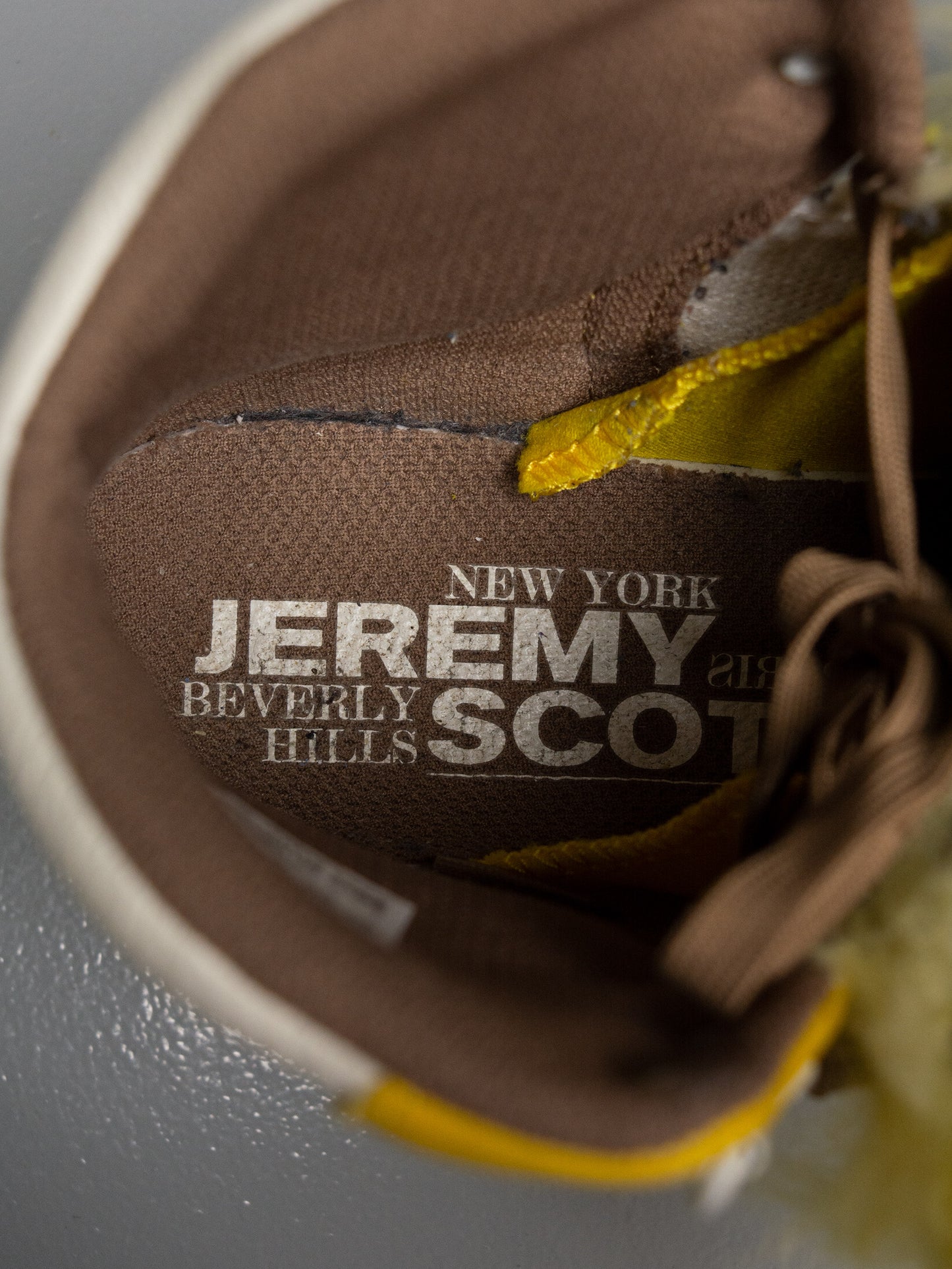 adidas Originals by Jeremy Scott S/S 2015 JS Bones Fur - size 40