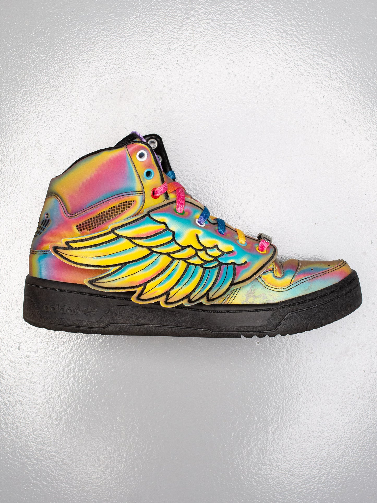 adidas Originals by Jeremy Scott S/S 2010 JS Wings "Rainbow" - size 42