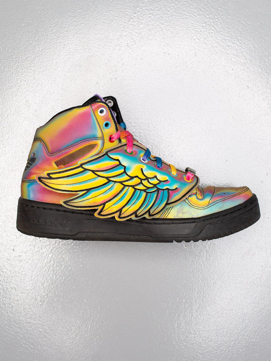adidas Originals by Jeremy Scott S/S 2010 JS Wings "Rainbow" - size 42