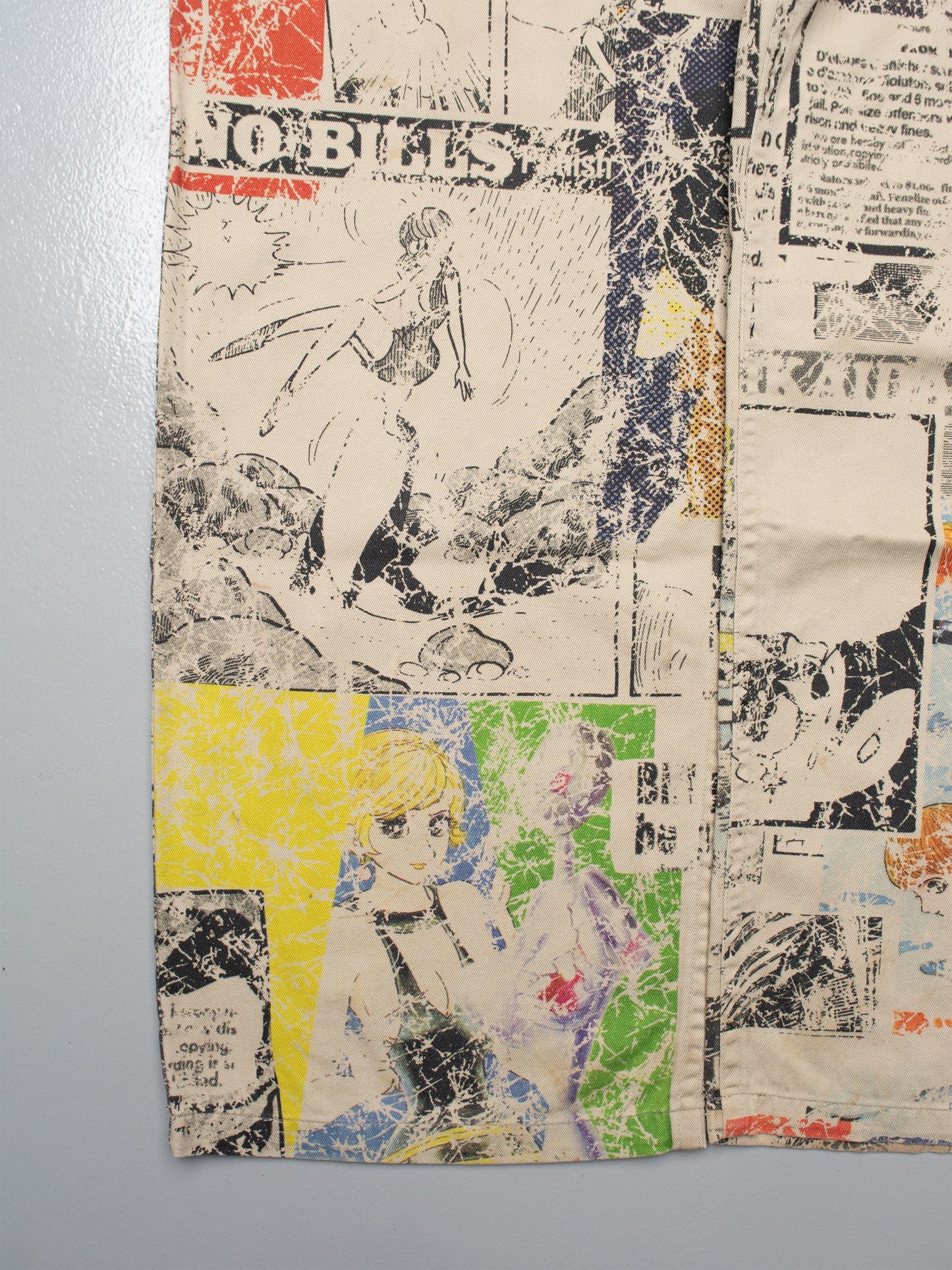 Y's - S/S 2013 - manga print pants - size 3