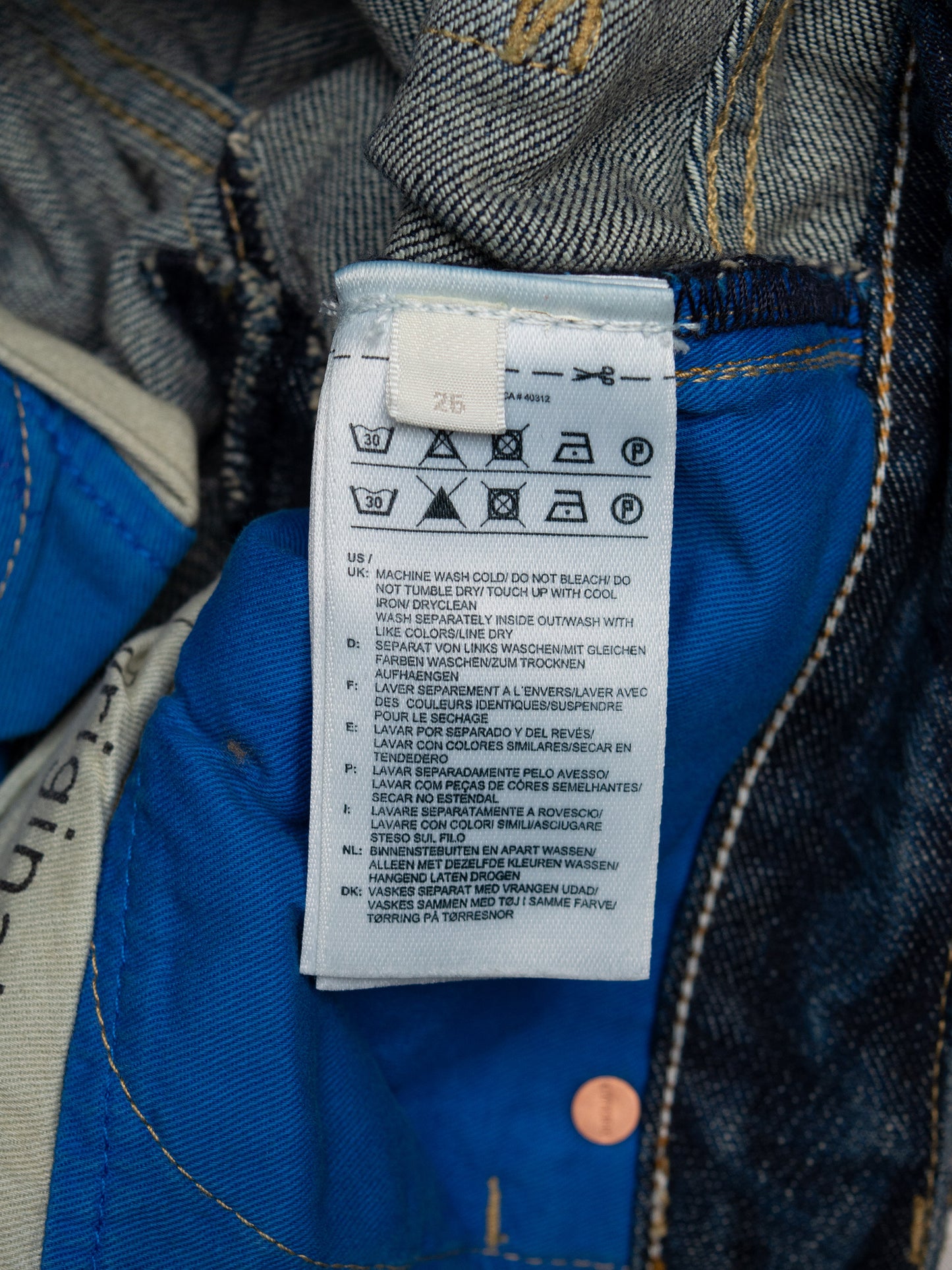 adidas Originals by Jeremy Scott A/W 2011 Wings Cupie JS skinny jeans - size 26