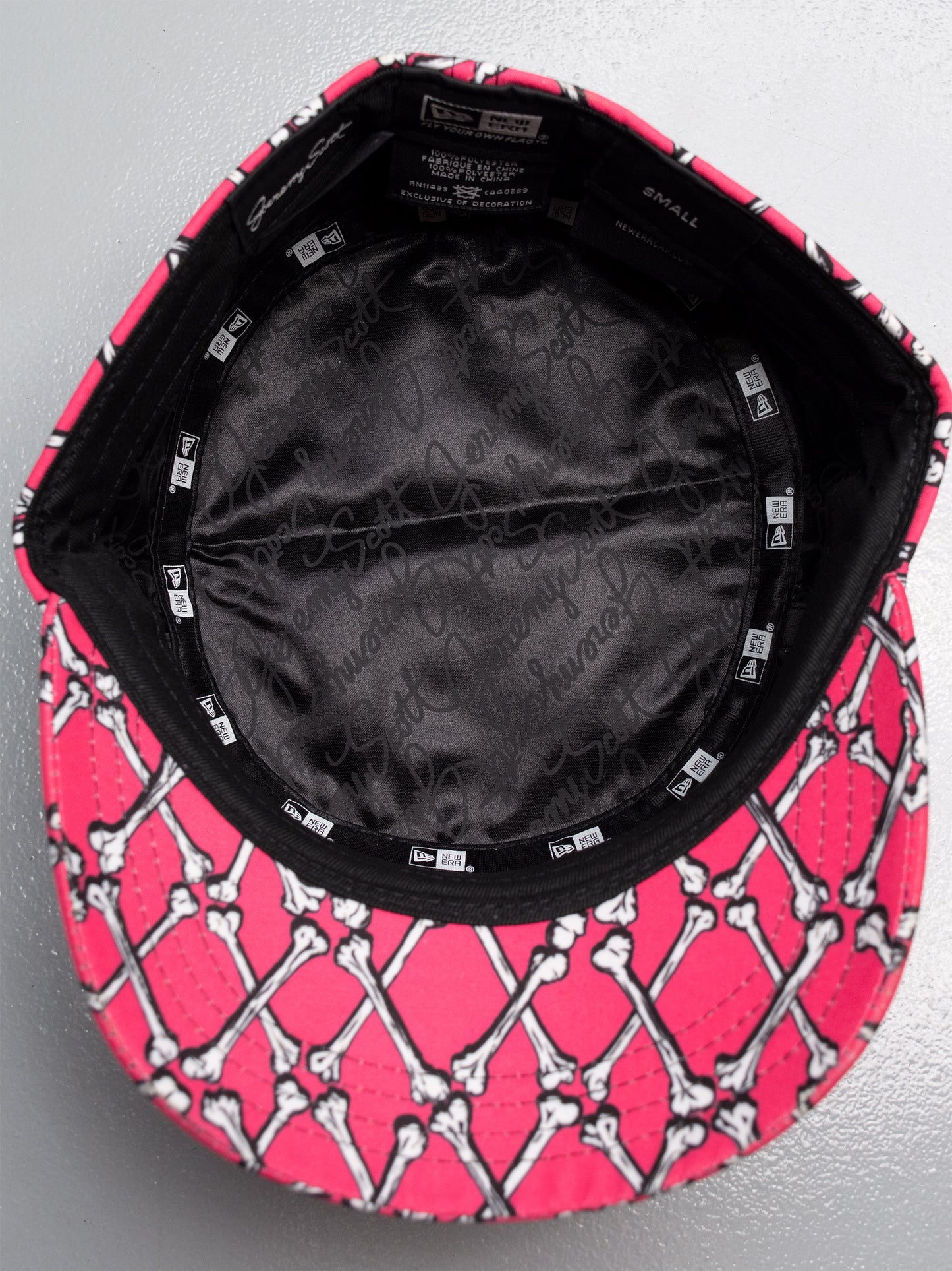 New Era X Jeremy Scott - A/W 2013 - Bones Argyle Military Cap - size S