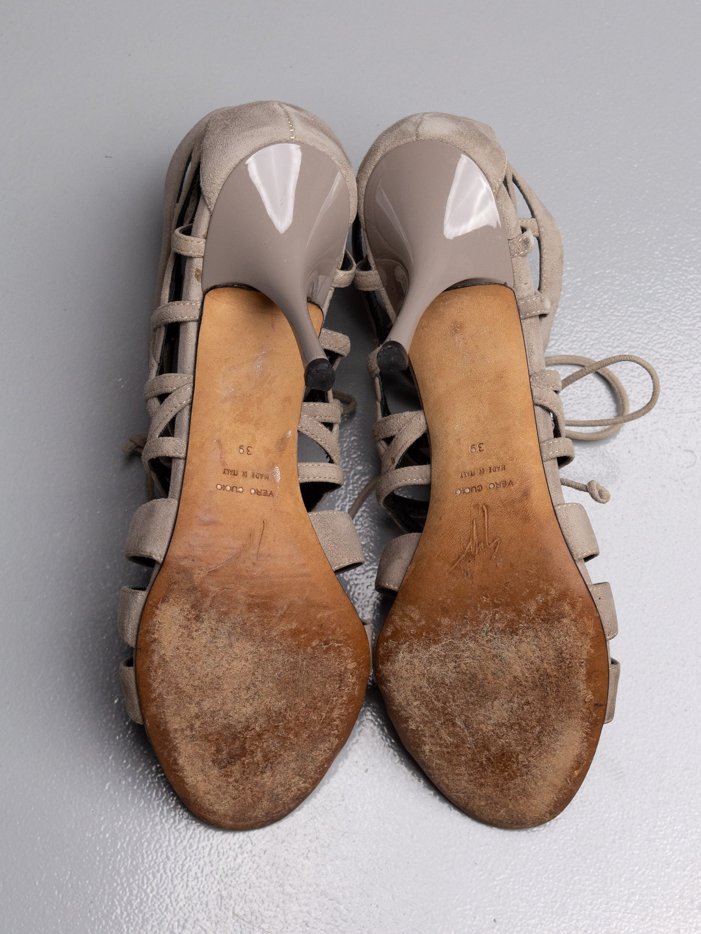 Giuseppe Zanotti suede heels - size 39