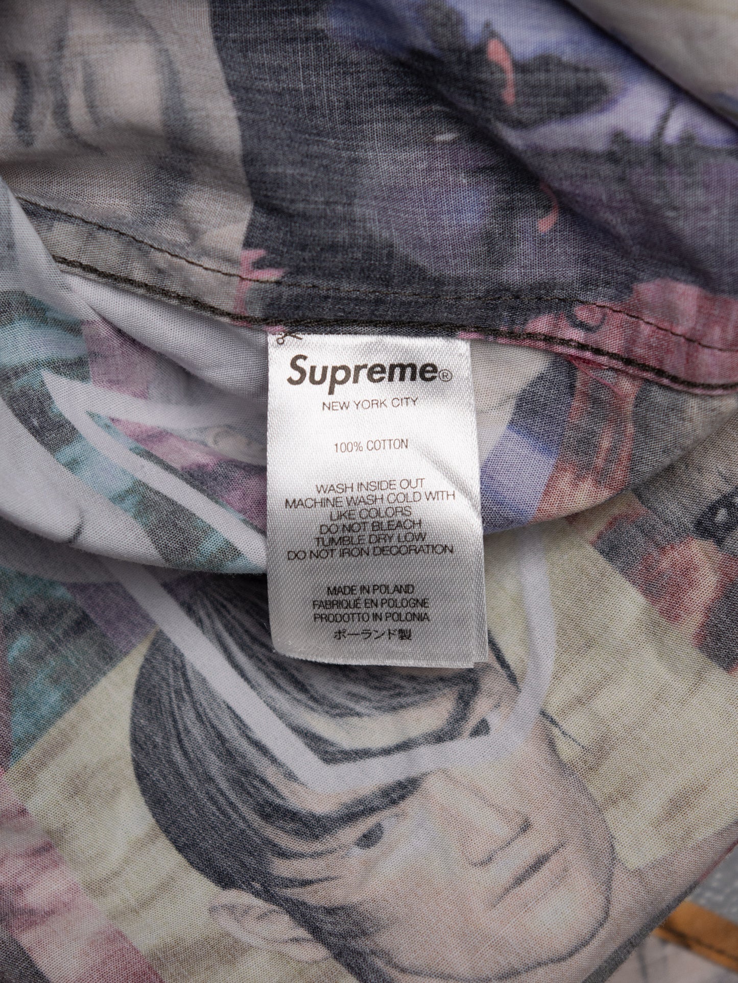 Supreme X Yohji Yamamoto - A/W 2022 - Tekken 2 Shirt - size S