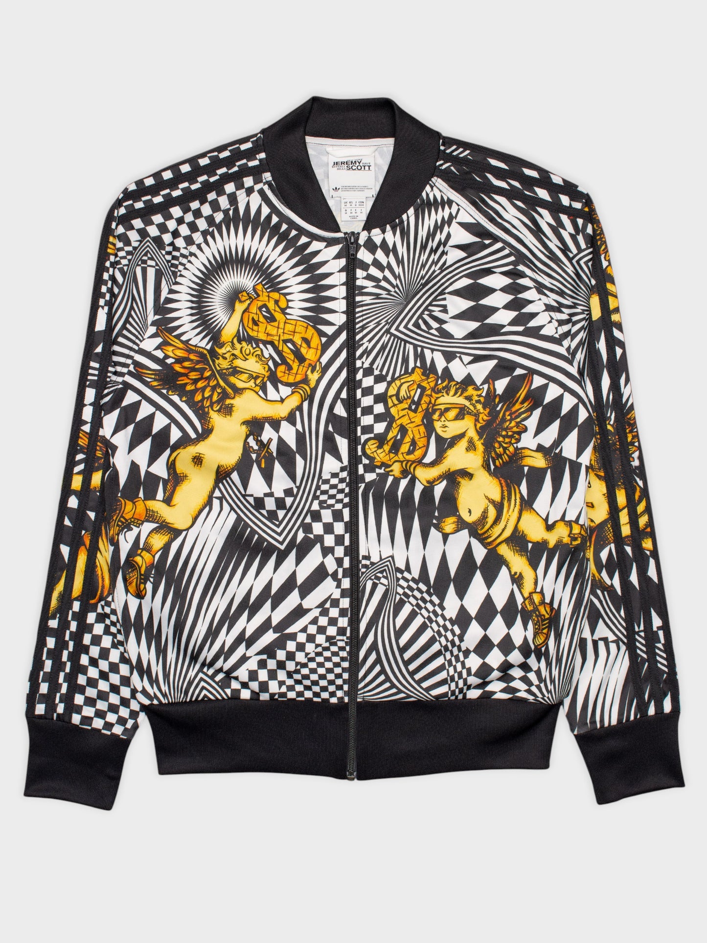 adidas Originals by Jeremy Scott - A/W 2013 - opart track jacket - men's size M