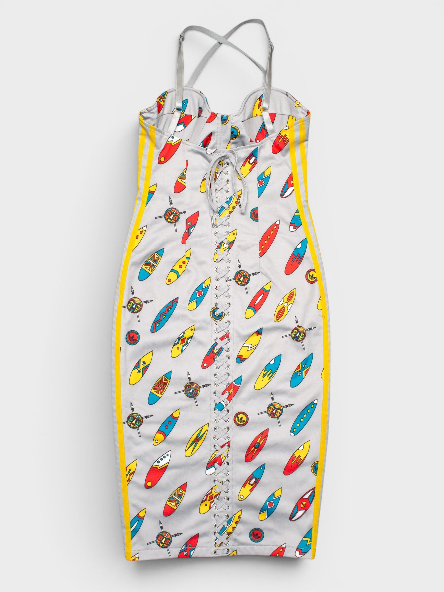 adidas Originals by Jeremy Scott - A/W 2009 - African Surfboard dress - size 38