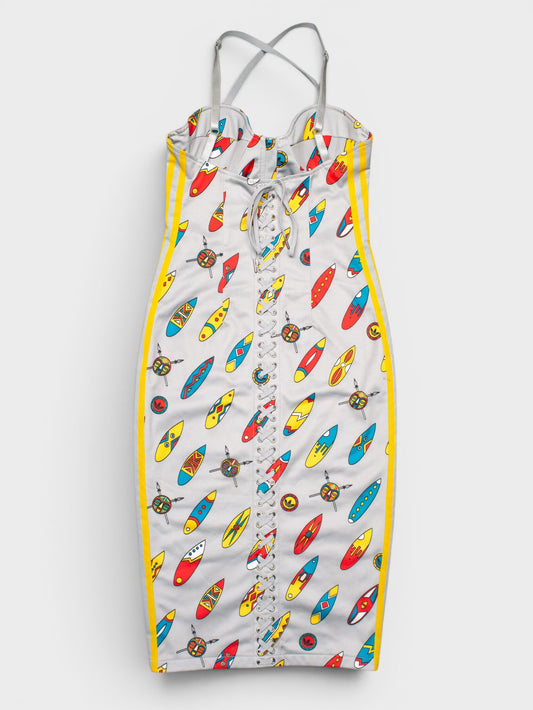 adidas Originals by Jeremy Scott - A/W 2009 - African Surfboard dress - size 38