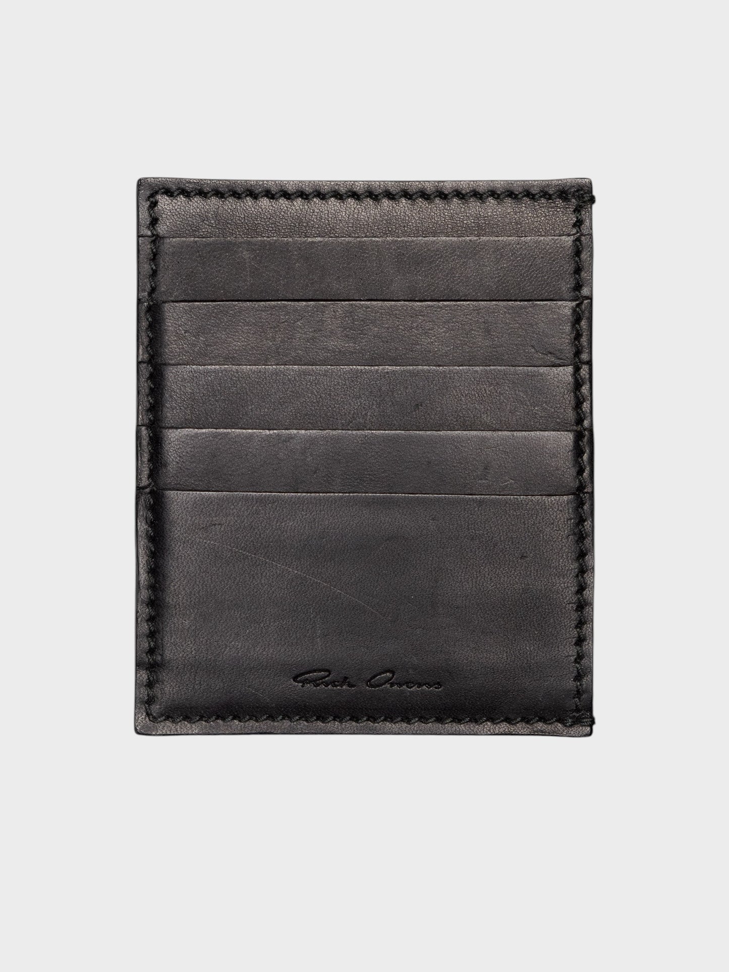 Rick Owens - leather cardholder