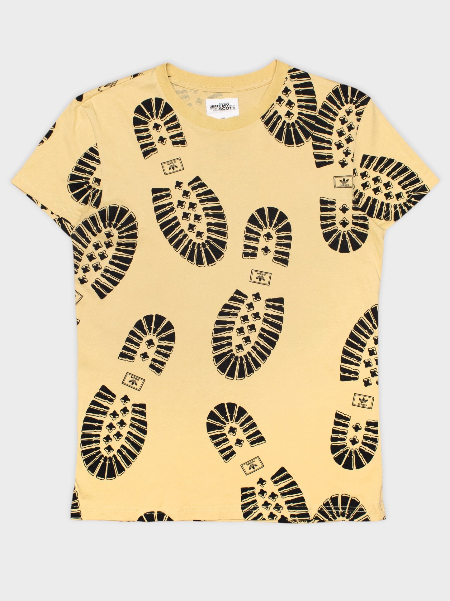 adidas Originals by Jeremy Scott - S/S 2011 - boots stomp t-shirt - men's size S