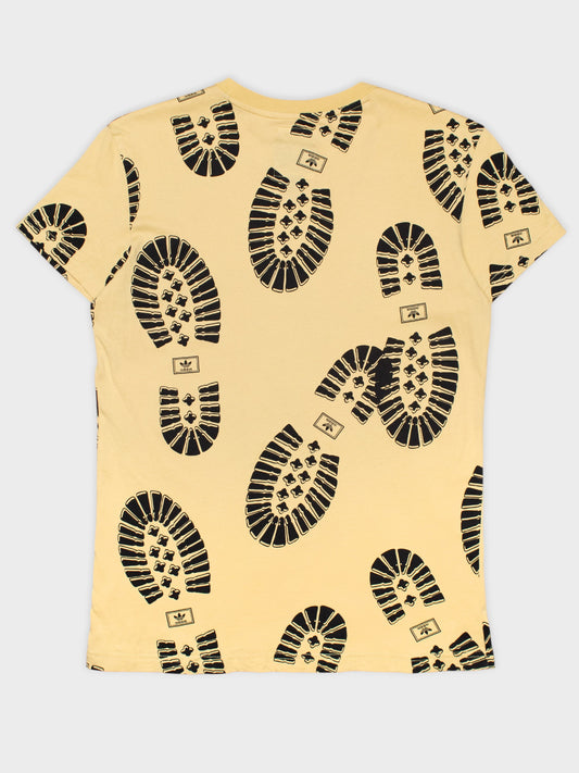 adidas Originals by Jeremy Scott - S/S 2011 - boots stomp t-shirt - men's size S