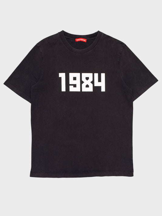 Gosha Rubchinskiy - S/S 2016 - "1984" t-shirt (black) - size XL