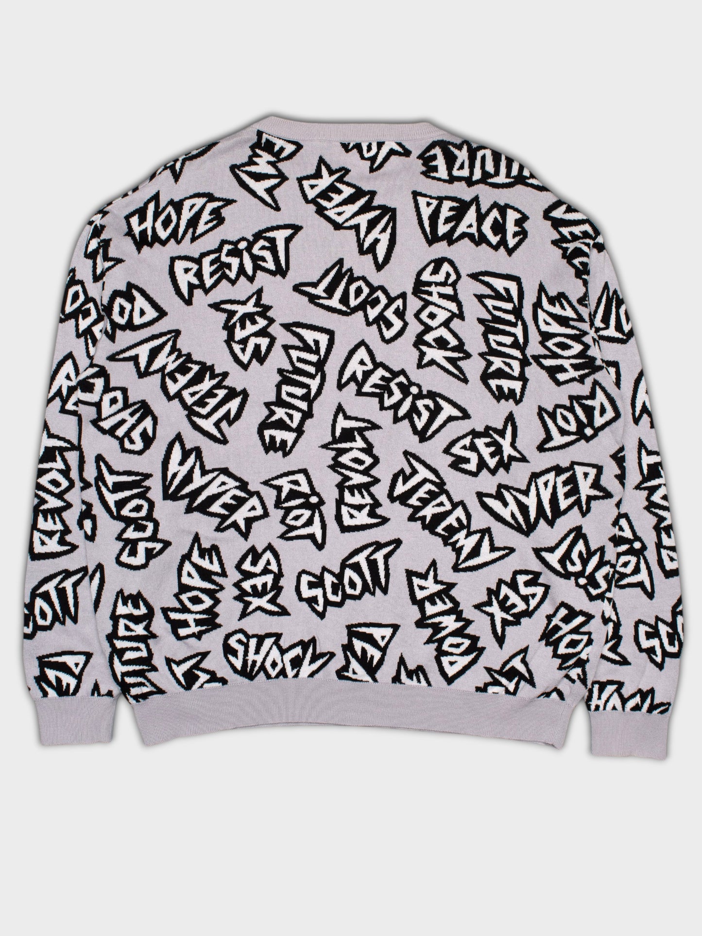 Jeremy Scott - S/S 2019 - knit sweater - men's size L