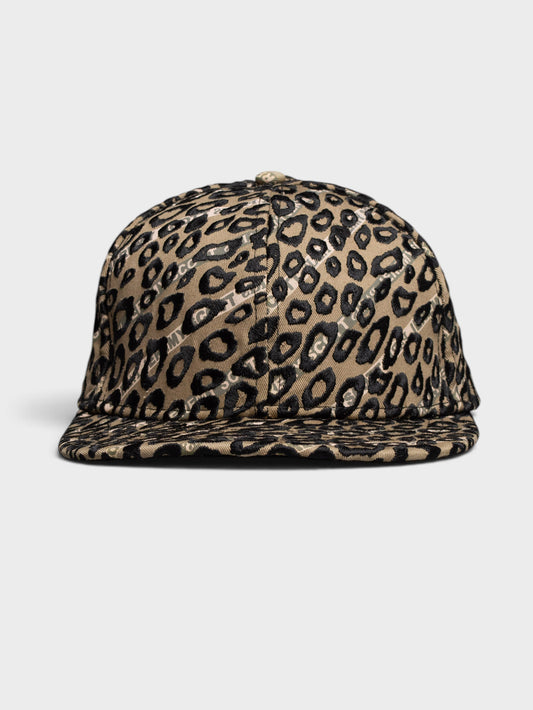 New Era X Jeremy Scott - S/S 2013 - leopard embroidered 9Fifty snapback - size S/M
