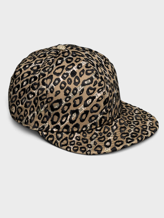 New Era X Jeremy Scott - S/S 2013 - leopard embroidered 9Fifty snapback - size S/M