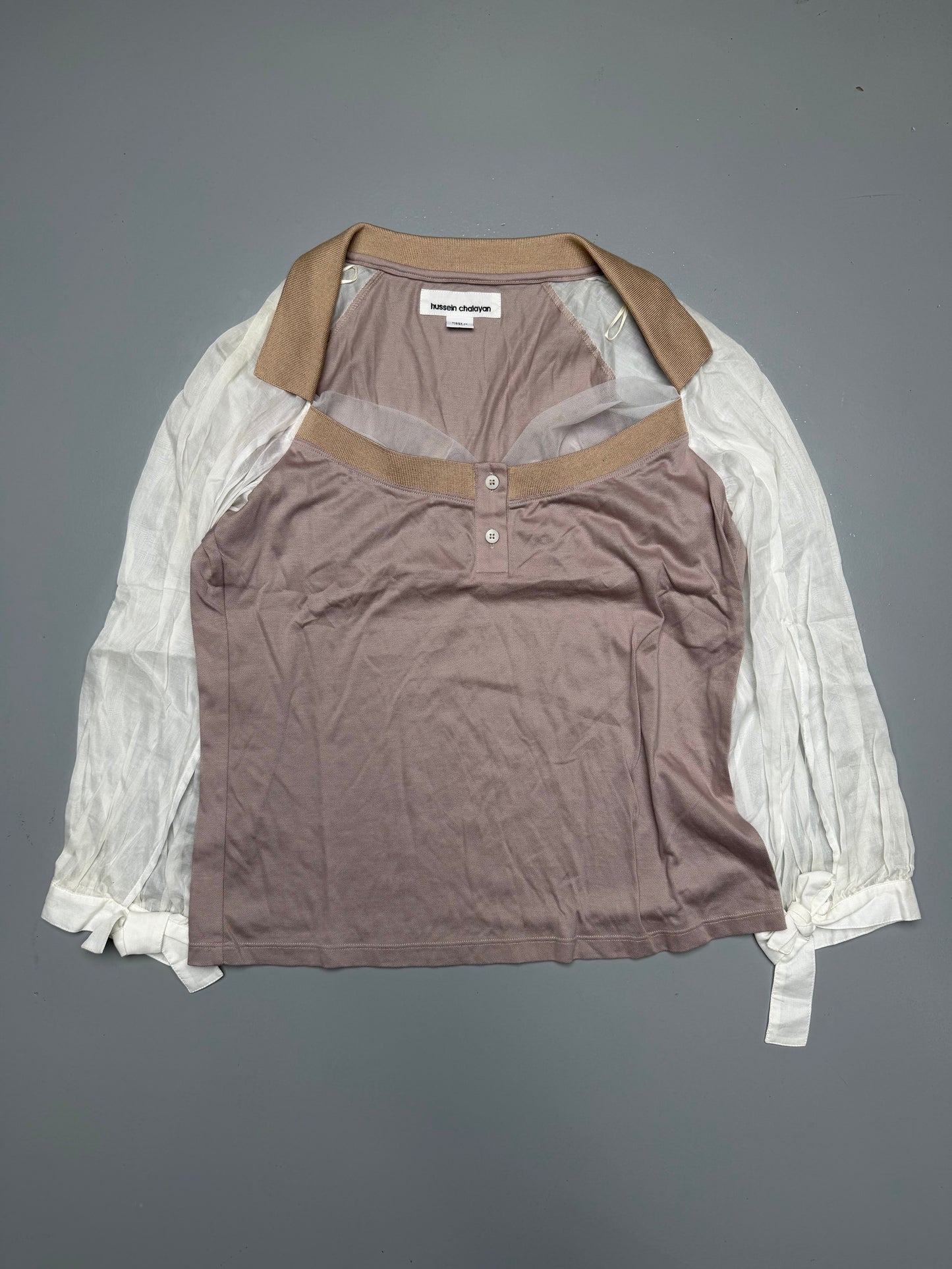 vintage Hussein Chalayan top - size 46