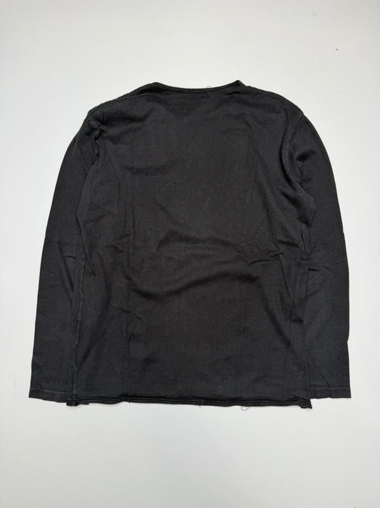 Y's long-sleeve with button detail - size 4