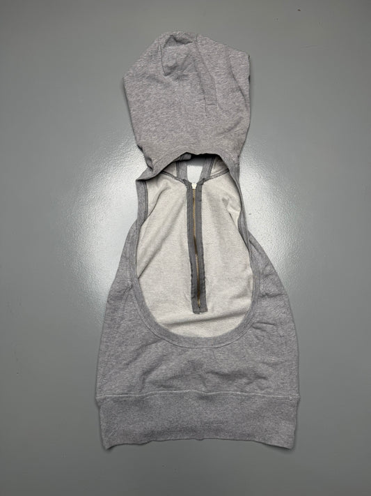 Hussein Chalayan sleeveless hoodie - size 44