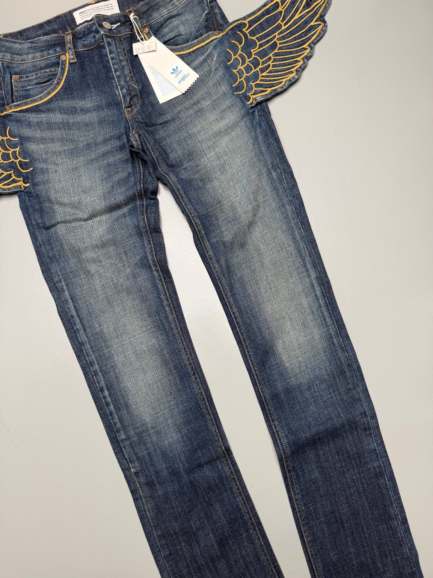 adidas Originals by Jeremy Scott A/W 2011 Wings Cupie JS skinny jeans - size 27