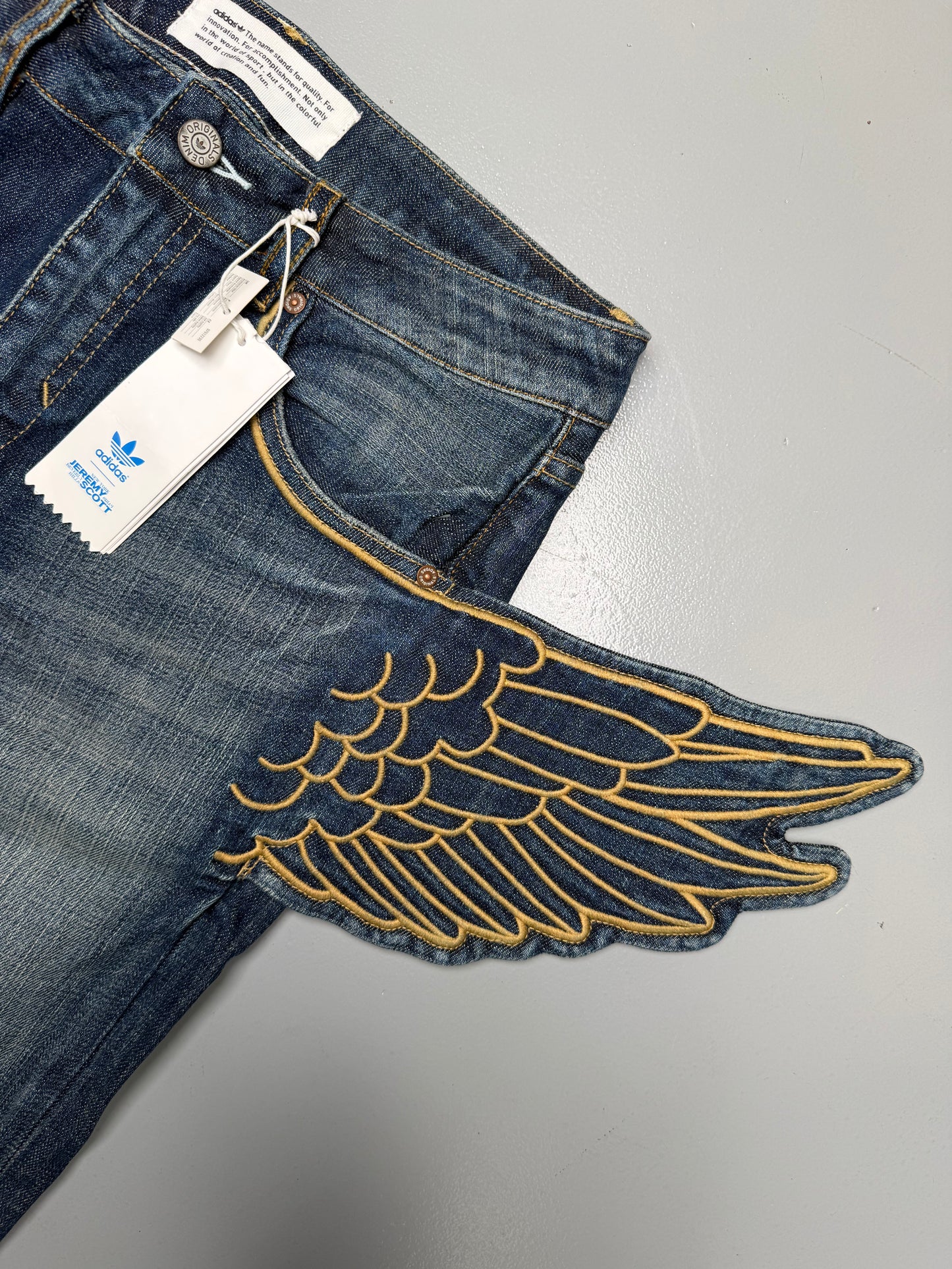 adidas Originals by Jeremy Scott A/W 2011 Wings Cupie JS skinny jeans - size 27