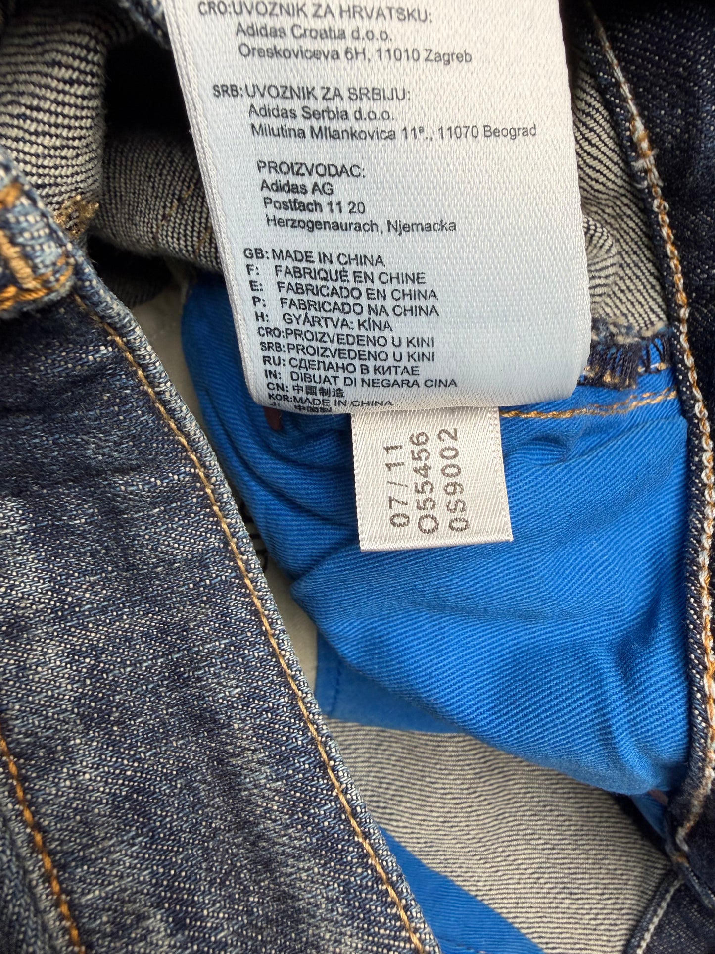 adidas Originals by Jeremy Scott A/W 2011 Wings Cupie JS skinny jeans - size 27