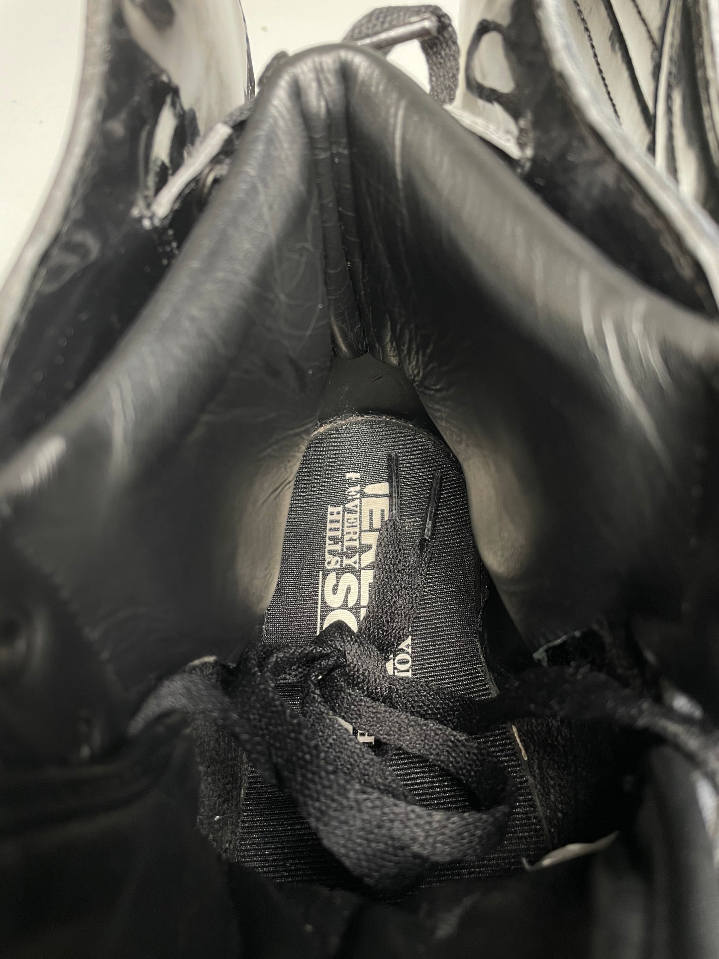 adidas Originals by Jeremy Scott S/S 2013 JS Wings 2.0 "Patent Black" - size 43 1/3