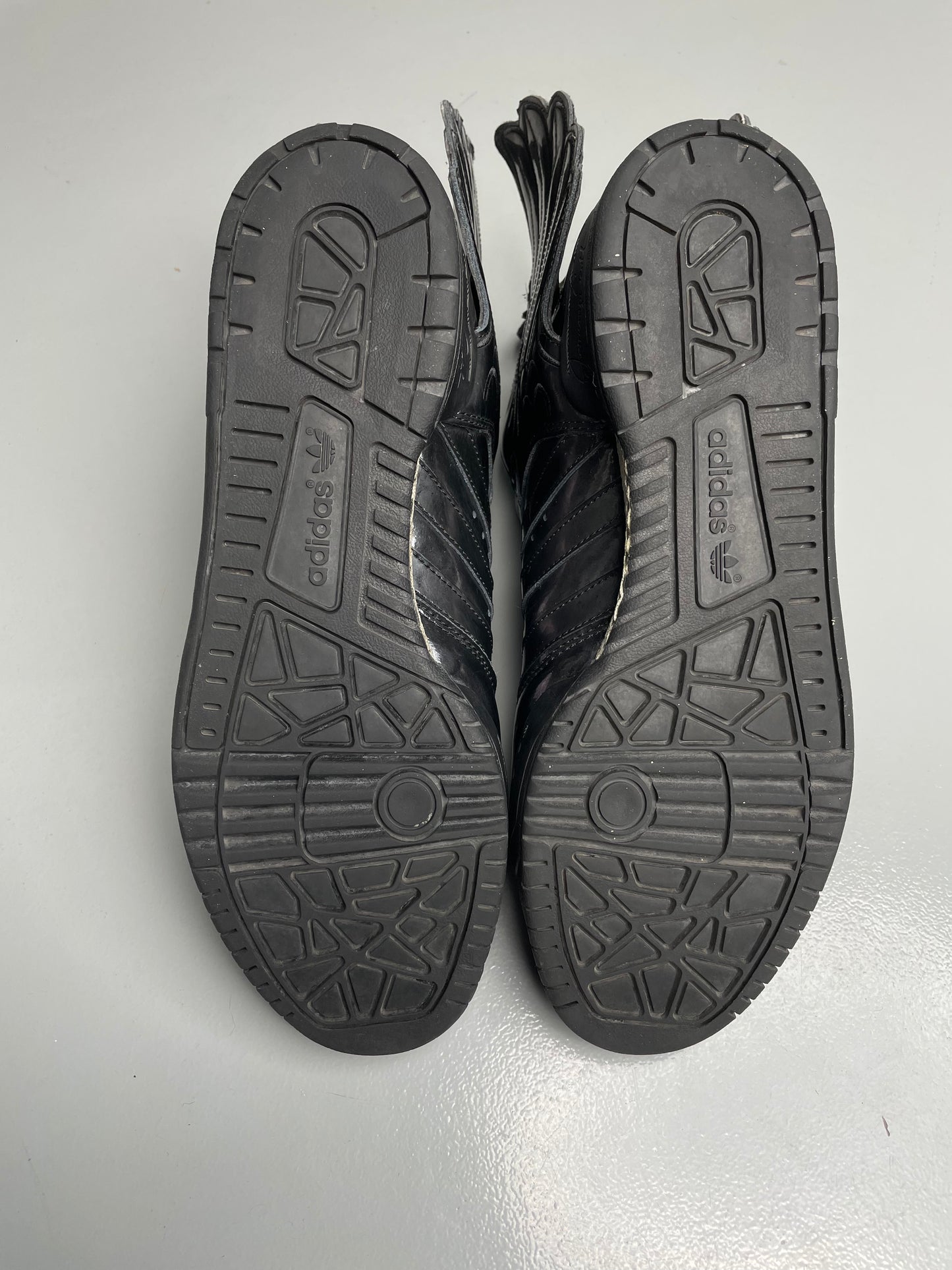 adidas Originals by Jeremy Scott S/S 2013 JS Wings 2.0 "Patent Black" - size 45 1/3