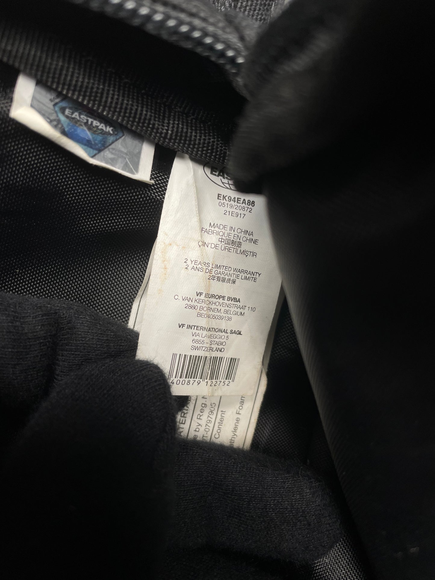 Eastpak X Raf Simons - A/W 2019 - Loop Waist Bag (black)