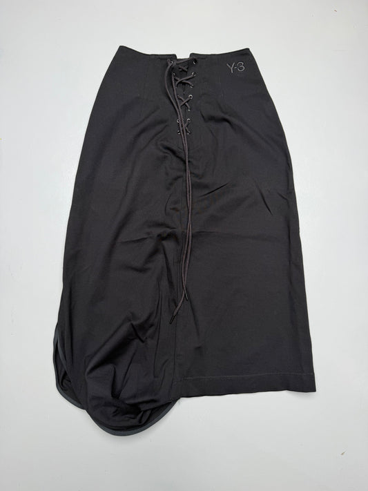 Y-3 A/W 2013 hybrid skirt with laces - size S