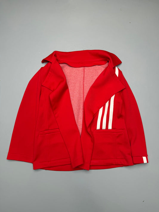 Y-3 S/S 2003 3 stripes track jacket (red) - size L