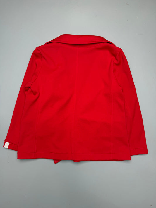 Y-3 S/S 2003 3 stripes track jacket (red) - size L