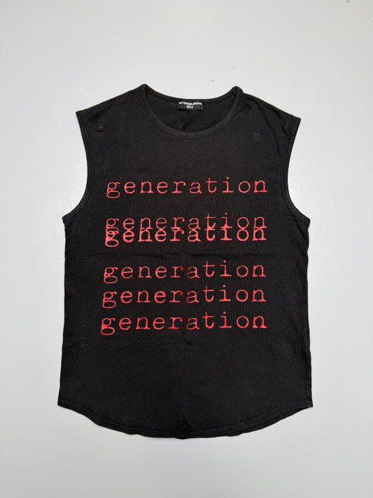 2021 Raf Simons Archive Redux SS97 "Generation" tank top