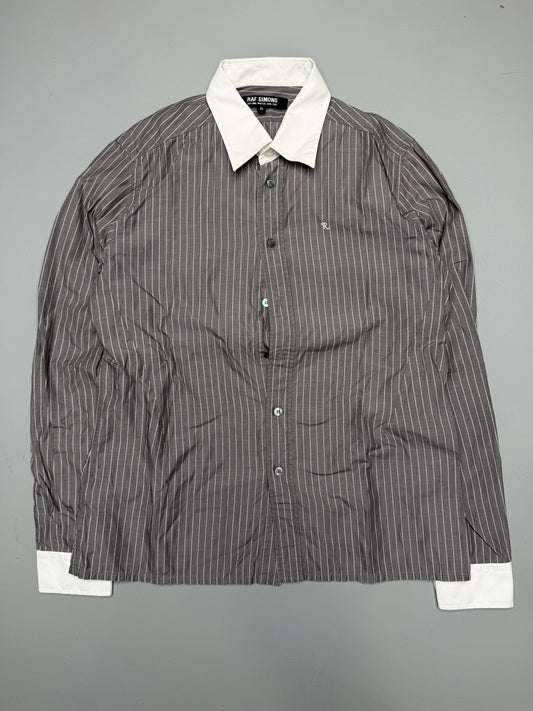 Raf Simons A/W 2006 striped shirt - size 50