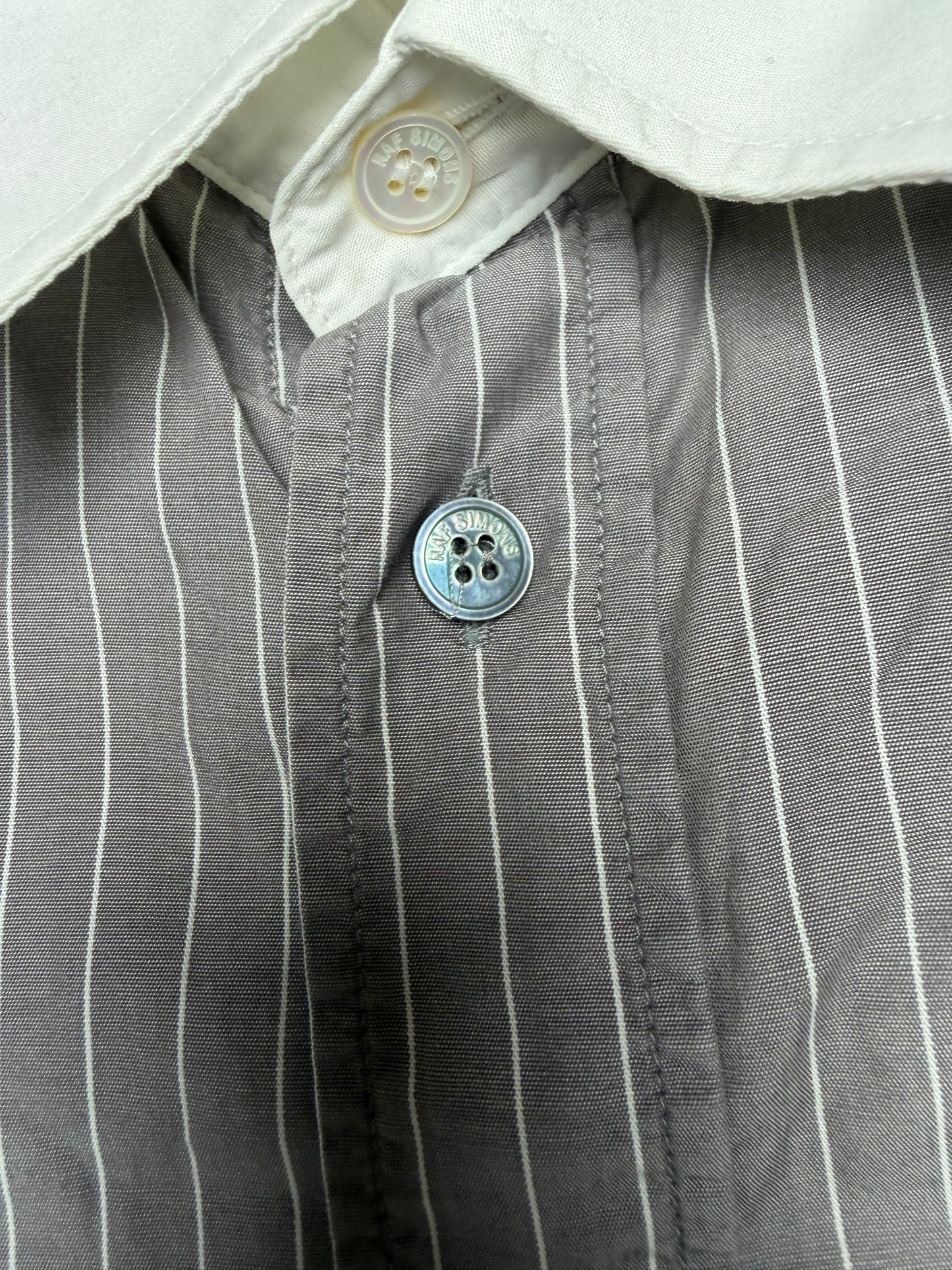 Raf Simons A/W 2006 striped shirt - size 50